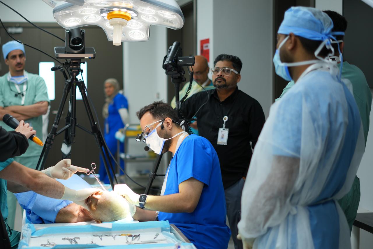 الدكتور سعد الهاجري تدريب جراحة الوجه والفكين Bahrain Cadaveric Course 2025
